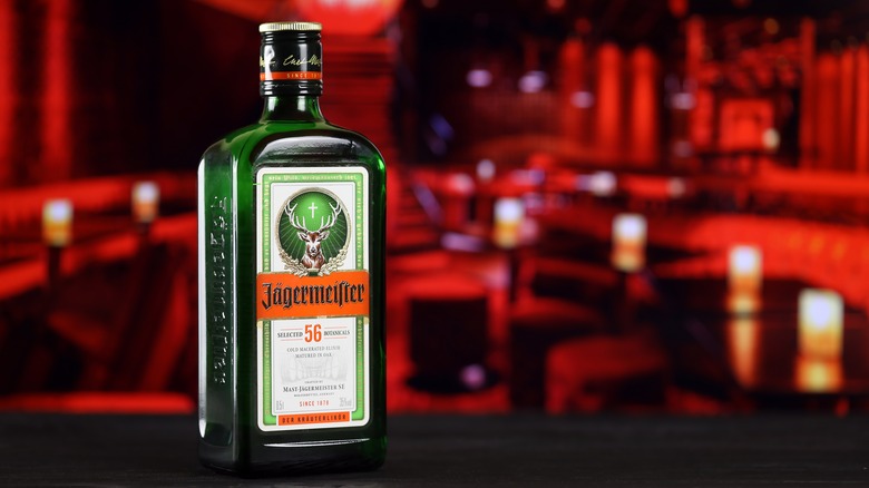 Bottle of Jägermeister