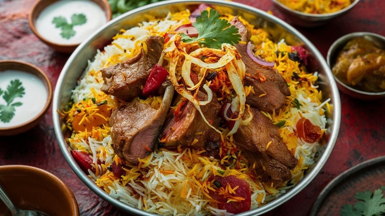 lamb and rice dish