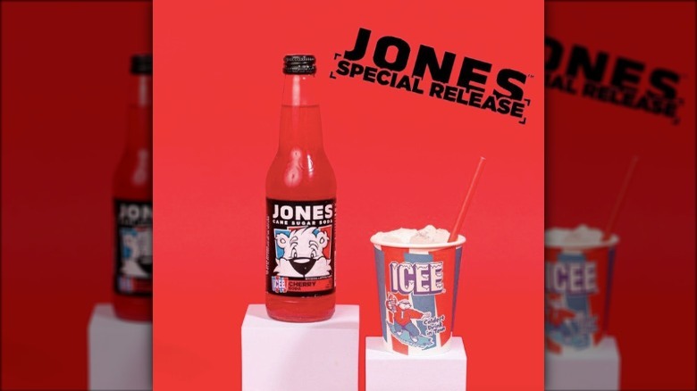 new cherry icee Jones Soda