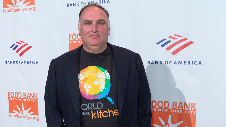 Chef José Andrés in a WCK shirt