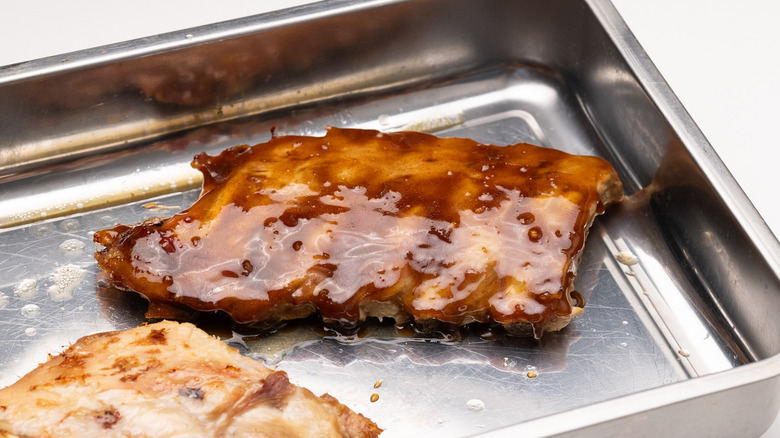 bourbon glazed baby back ribs