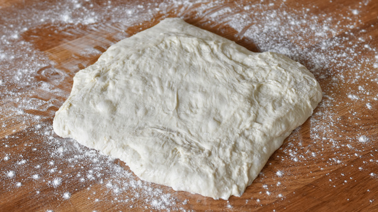 sourdough on countertop