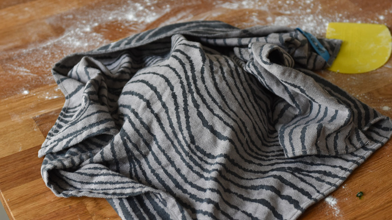 shaping sourdough boule