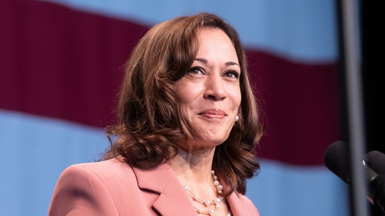 Kamala Harris speaking