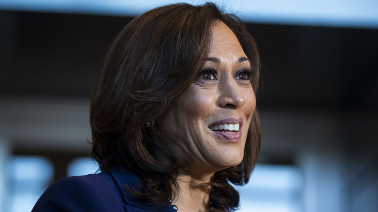 Kamala Harris smiling