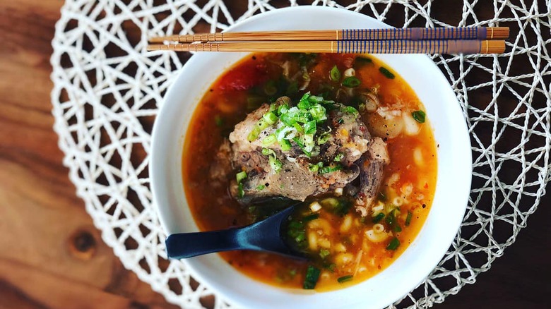 Kathy Fang oxtail soup 