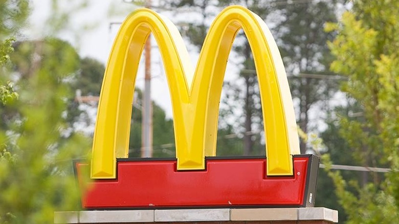 McDonald's golden arches