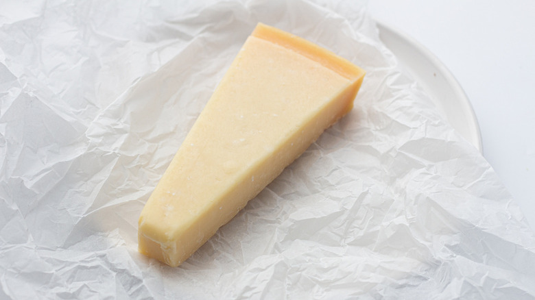 chunk of parmesan cheese