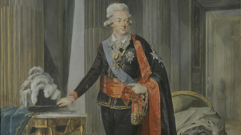 painting King Gustav III