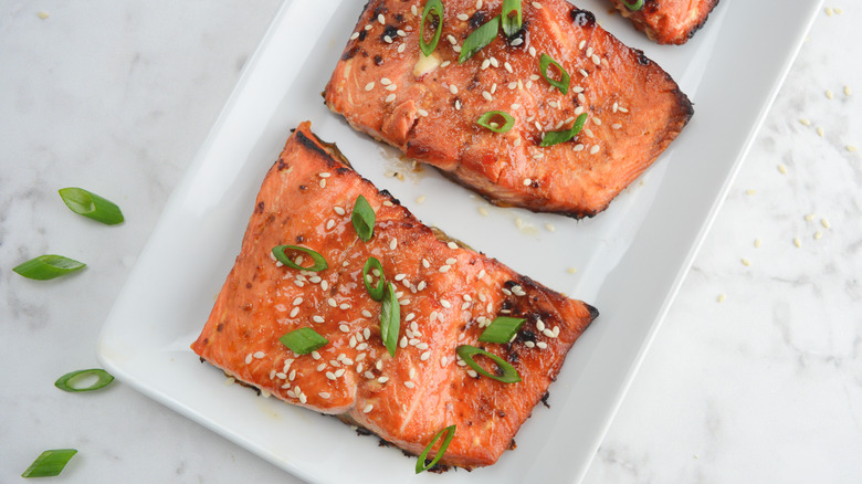 Korean-Style Air Fryer Salmon Recipe