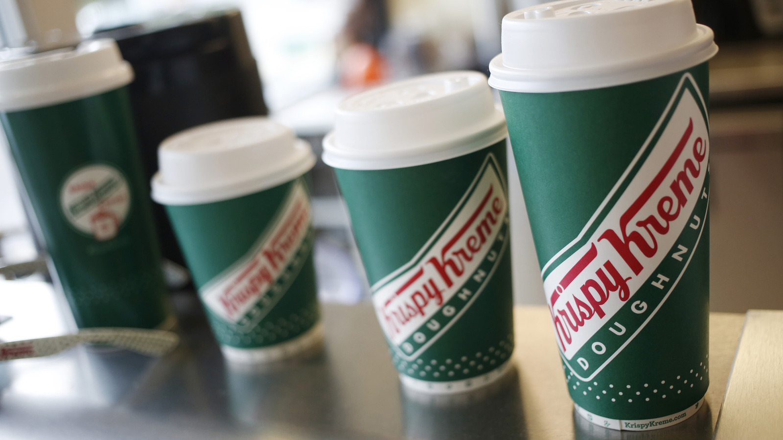 Krispy Kreme Now Offers Coffee In Bigger Cups