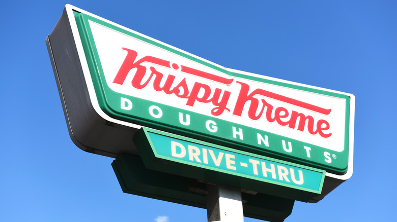 Krispy Kreme sign