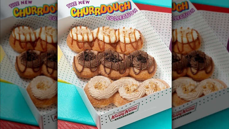 Krispy Kreme's new Churrdough collection