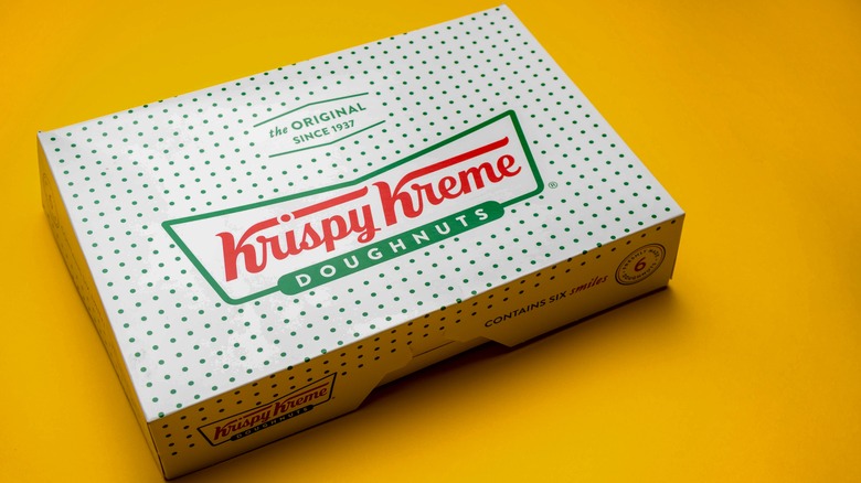 Box of Krispy Kreme