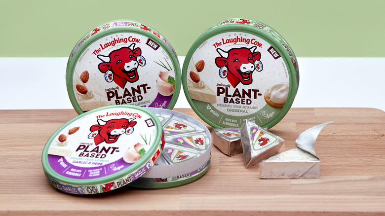 The Laughing Cow plant-based cheeses