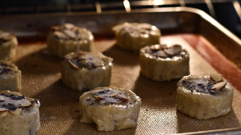 baking scones in the oven