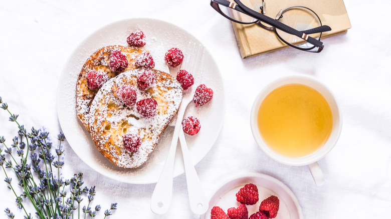 French toast on plate