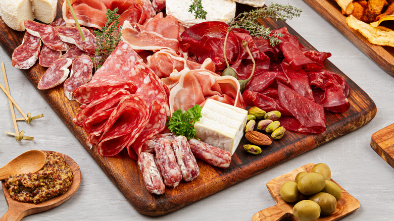 Charcuterie board