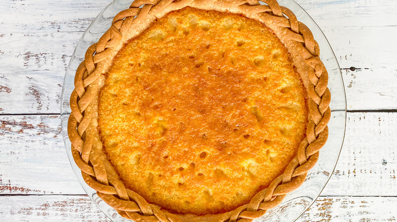 baked lemon chess pie