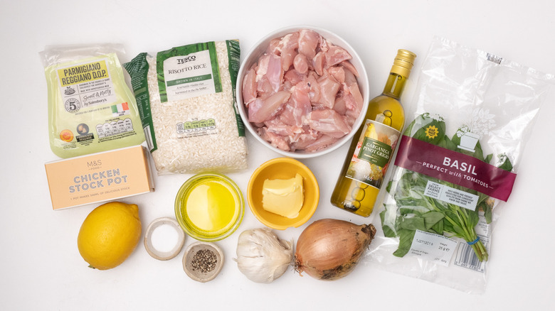 lemon chicken oven risotto ingredients