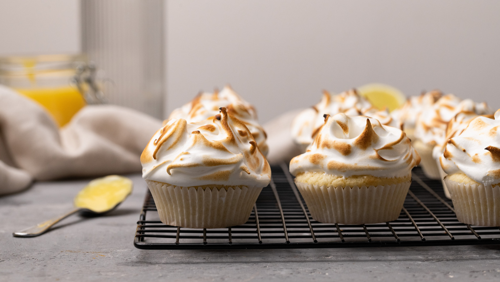 Lemon Meringue Cupcakes - The Baker's Almanac