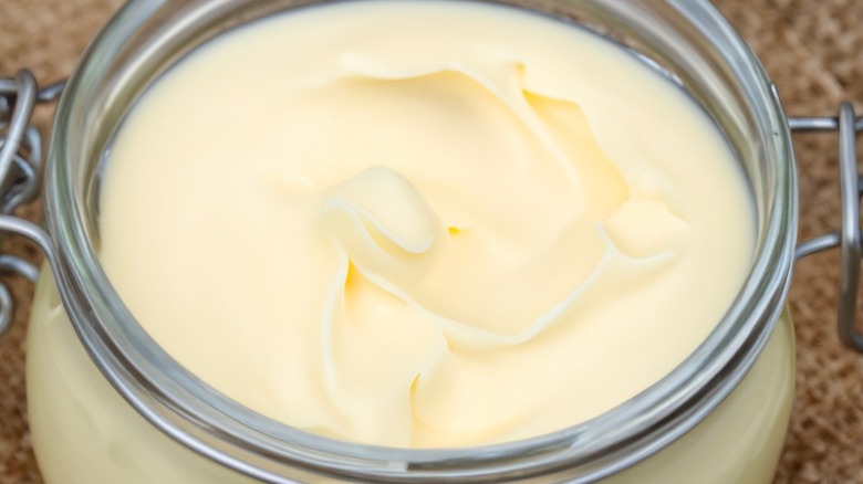 Jar of beef tallow