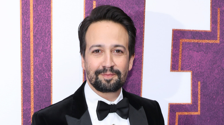 Lin-Manuel Miranda at a premiere