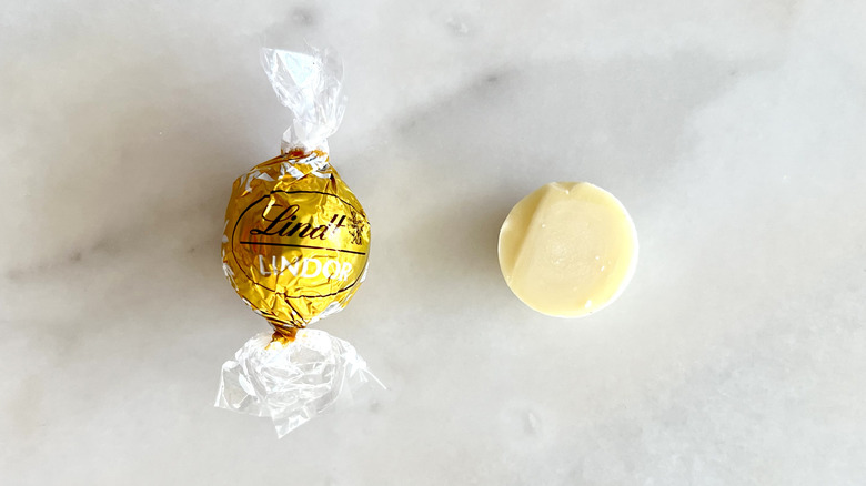 White Chocolate Lindt Truffle