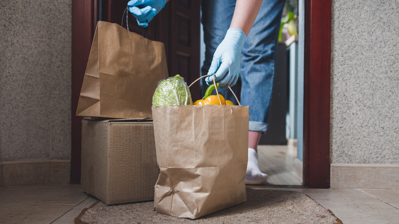 food delivered to door