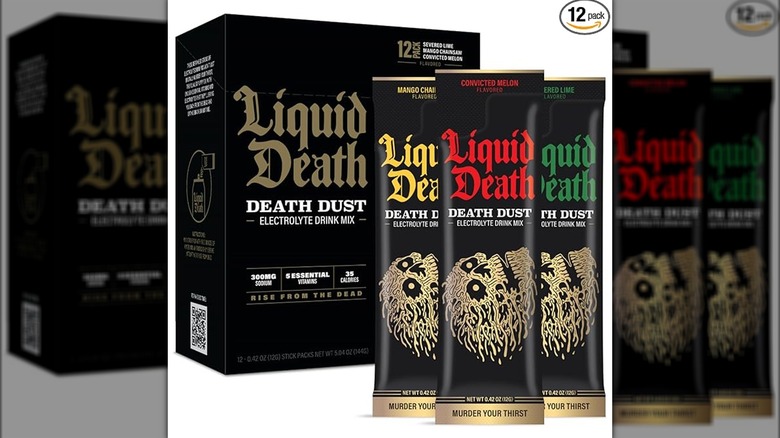 Liquid Death Electrolyte Death Dust