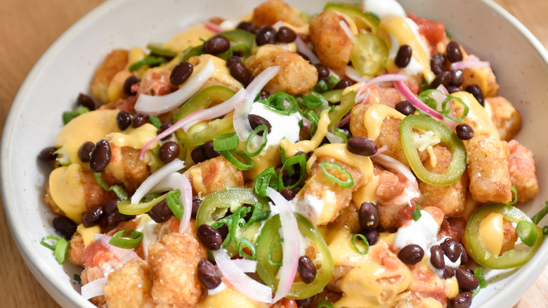 loaded tex mex tots