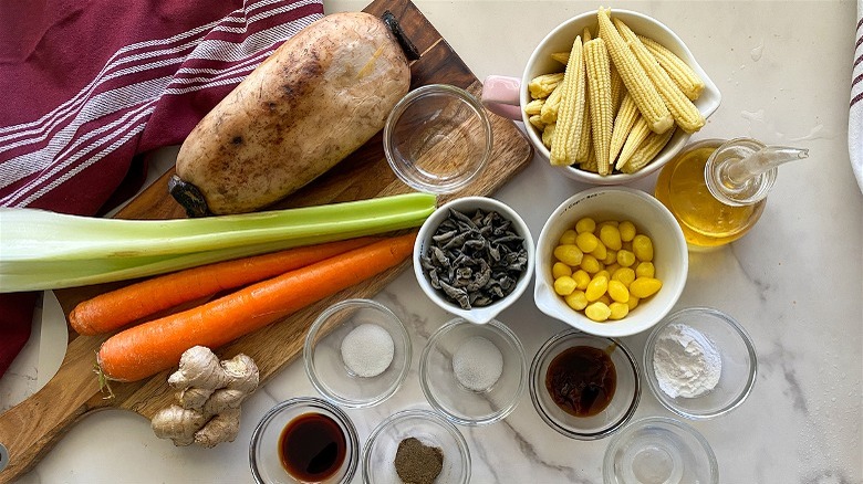 stir fry ingredients