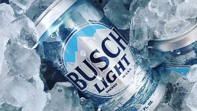 can of busch light