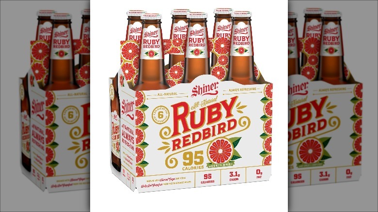 can of shiner ruby redbird