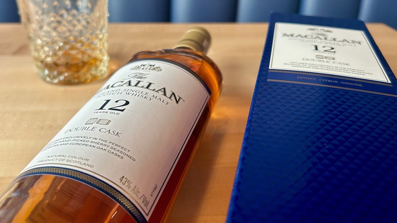 Macallan 12 Double Cask bottle and box