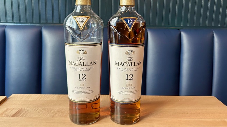 Macallan 12 Sherry Oak and Double Cask