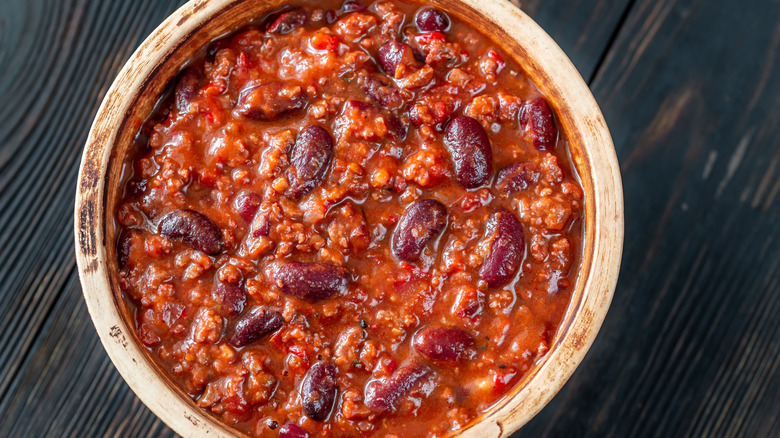 bowl of chili