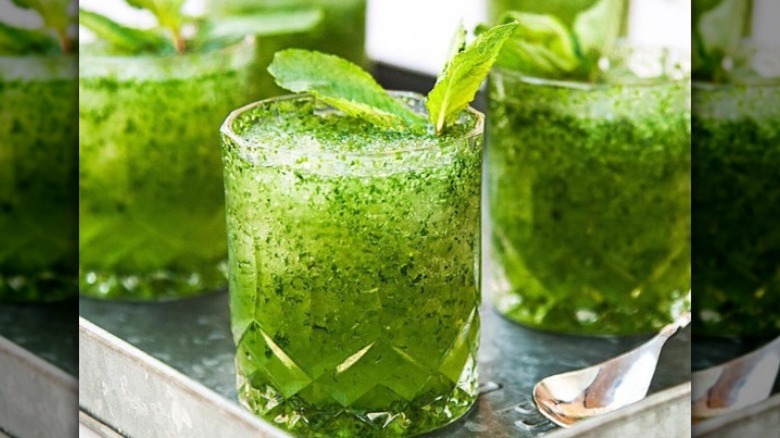 Frozen mojitos