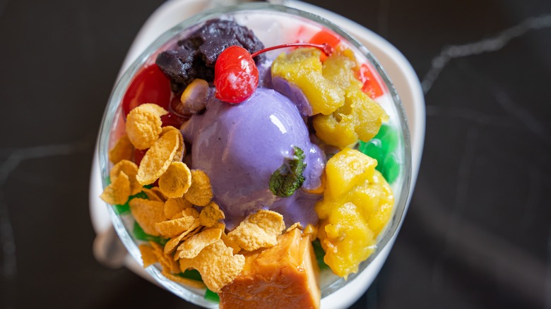 halo halo ice cream