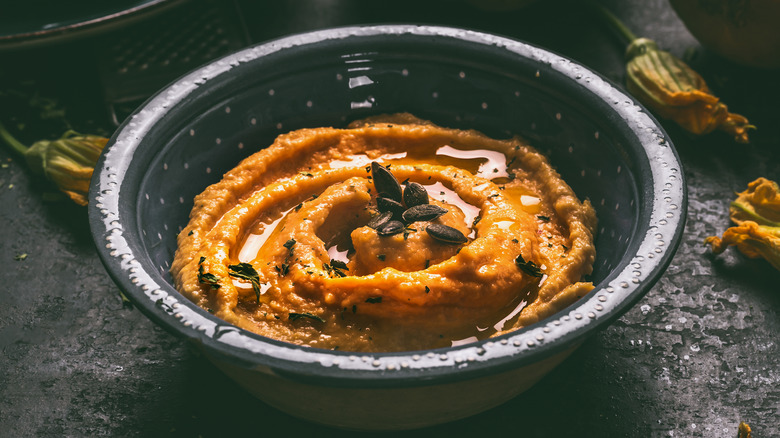 goat cheese pumpkin dip