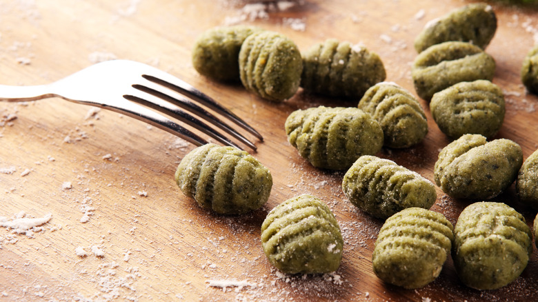 fork shaped cavatelli