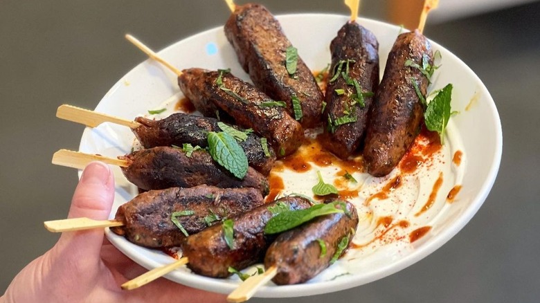 mamu mushroom meat alternative skewers