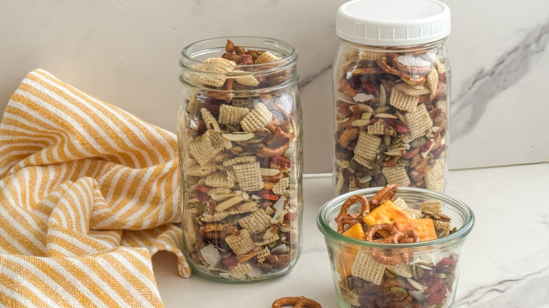 jars of snack mix