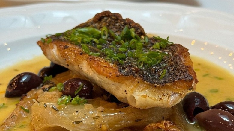 Pan-roasted tilefish at Marc179