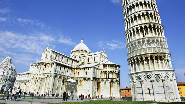 City square in Pisa, Italy