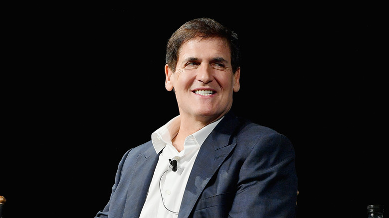 Mark Cuban smiling