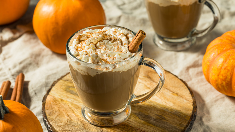 pumpkin spice lattes