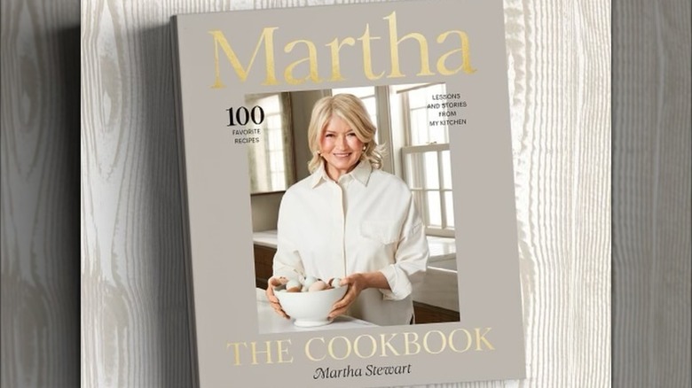 Copy of Martha Stewart's 2024 book "Martha: The Cookbook"
