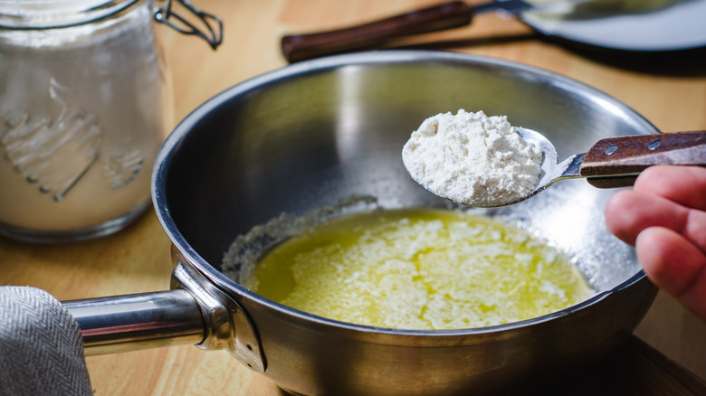 The making of a roux