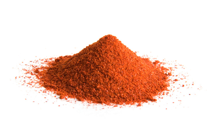 Pile of cayenne pepper